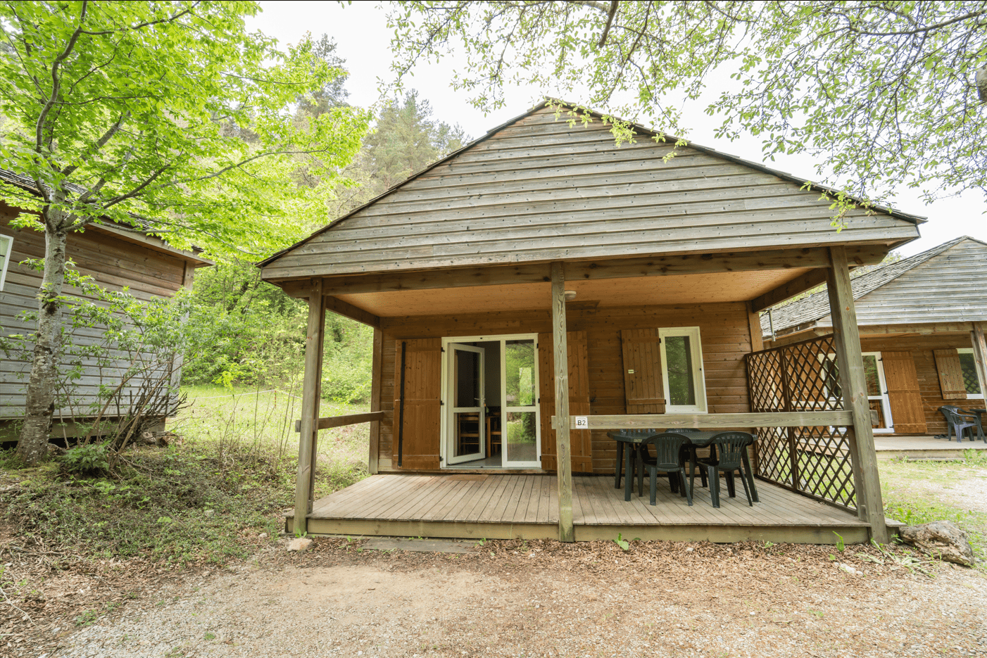 Village de gîtes chanac : chambres lit deux places